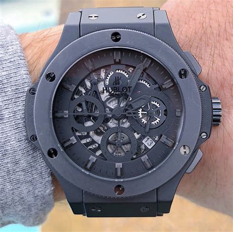 311.ci.1110.ci hublot|Big Bang Aerobang All Black White 44 mm .